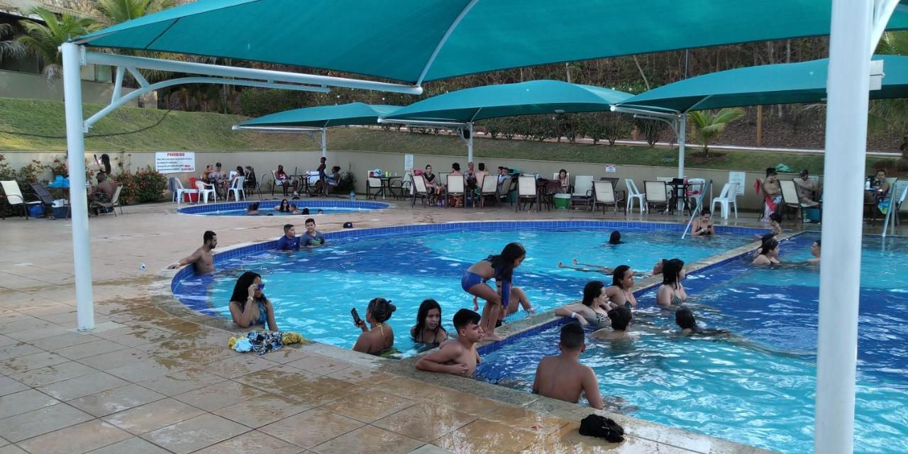 Aldeia Do Lago C204- Com Cozinha , Churrasqueira E Bebidas Liberadas No Parque Aquatico, Internet Banda Larga, Ponto Recarga De Carro Eletrico カルダス・ノバス エクステリア 写真