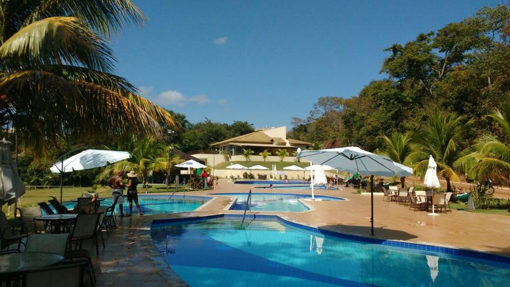 Aldeia Do Lago C204- Com Cozinha , Churrasqueira E Bebidas Liberadas No Parque Aquatico, Internet Banda Larga, Ponto Recarga De Carro Eletrico カルダス・ノバス エクステリア 写真